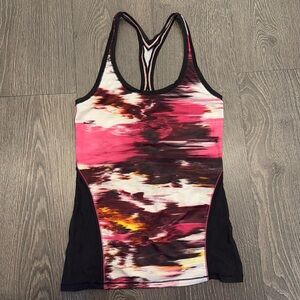 vintage lululemon tank with mesh back
